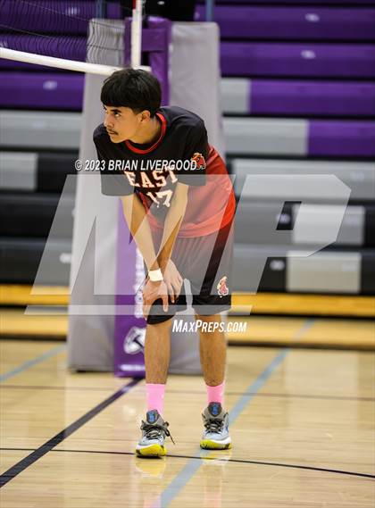 Thumbnail 3 in Stargate School vs. Denver East (CHSAA 5A Region 1) photogallery.