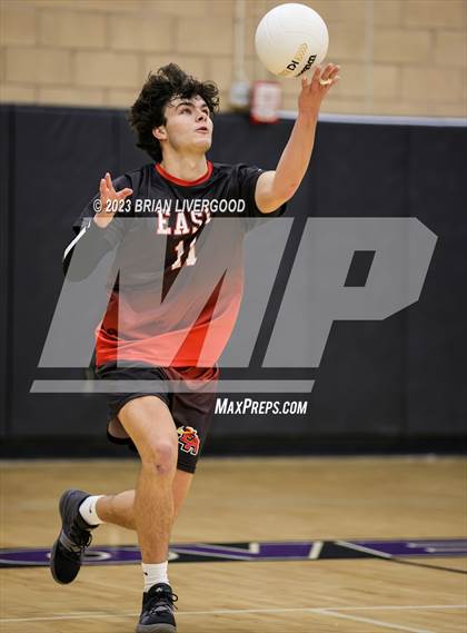 Thumbnail 2 in Stargate School vs. Denver East (CHSAA 5A Region 1) photogallery.
