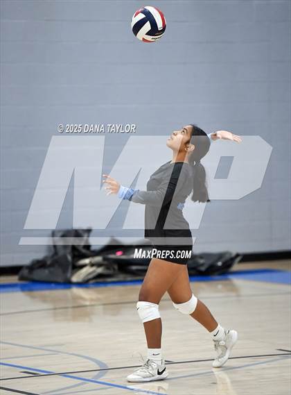 Thumbnail 1 in Keene vs. Crowley (2025 Brock Showcase Varsity Volleyball Tournament) photogallery.
