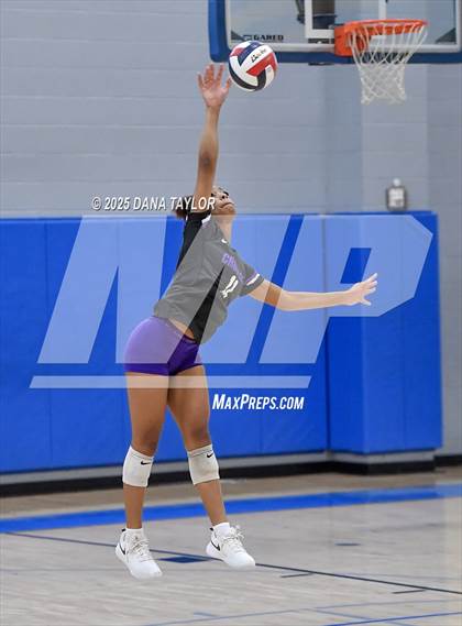 Thumbnail 1 in Keene vs. Crowley (2025 Brock Showcase Varsity Volleyball Tournament) photogallery.