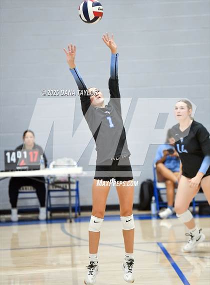 Thumbnail 1 in Keene vs. Crowley (2025 Brock Showcase Varsity Volleyball Tournament) photogallery.