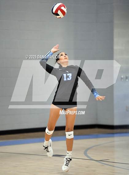Thumbnail 1 in Keene vs. Crowley (2025 Brock Showcase Varsity Volleyball Tournament) photogallery.