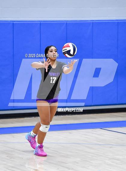 Thumbnail 1 in Keene vs. Crowley (2025 Brock Showcase Varsity Volleyball Tournament) photogallery.