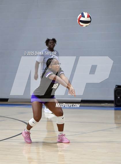 Thumbnail 1 in Keene vs. Crowley (2025 Brock Showcase Varsity Volleyball Tournament) photogallery.