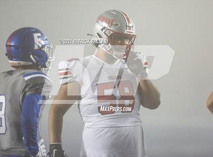 Thumbnail 3 in Lincoln @ Folsom (CIF SJS D1 Round 2 Playoff) photogallery.