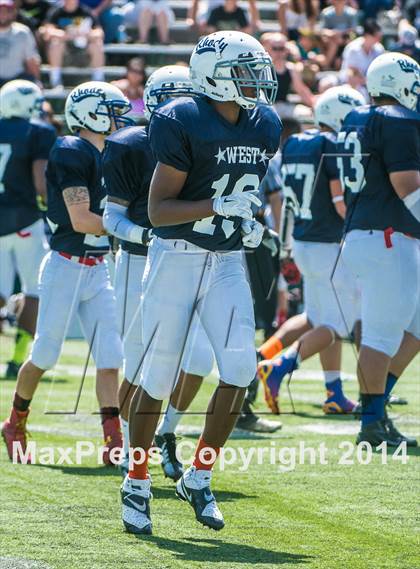 Thumbnail 2 in RIHSFCA 2014 Senior All-Star Classic photogallery.