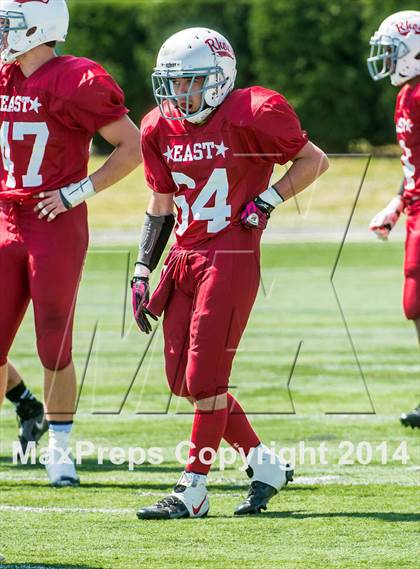 Thumbnail 3 in RIHSFCA 2014 Senior All-Star Classic photogallery.