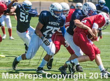 Thumbnail 1 in RIHSFCA 2014 Senior All-Star Classic photogallery.