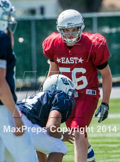 Thumbnail 1 in RIHSFCA 2014 Senior All-Star Classic photogallery.