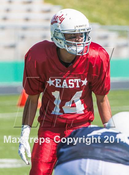 Thumbnail 1 in RIHSFCA 2014 Senior All-Star Classic photogallery.