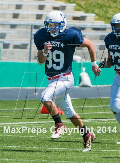 Thumbnail 2 in RIHSFCA 2014 Senior All-Star Classic photogallery.