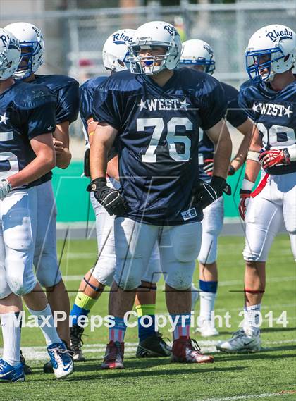 Thumbnail 3 in RIHSFCA 2014 Senior All-Star Classic photogallery.