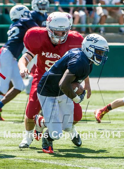 Thumbnail 1 in RIHSFCA 2014 Senior All-Star Classic photogallery.