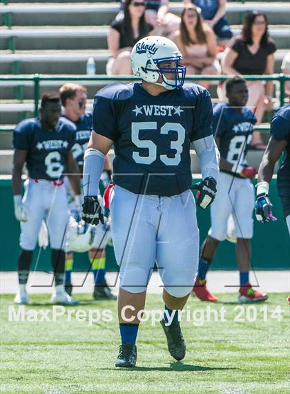 Thumbnail 2 in RIHSFCA 2014 Senior All-Star Classic photogallery.