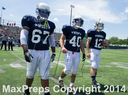 Thumbnail 2 in RIHSFCA 2014 Senior All-Star Classic photogallery.