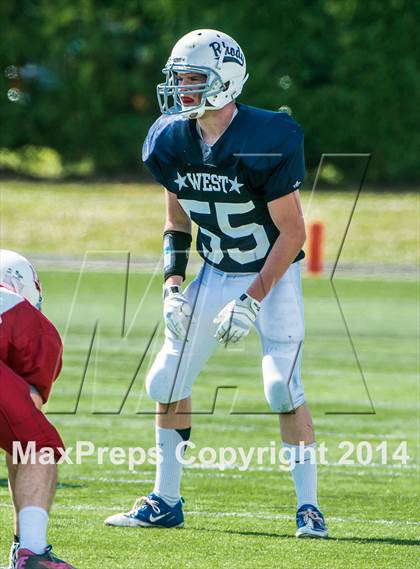 Thumbnail 1 in RIHSFCA 2014 Senior All-Star Classic photogallery.