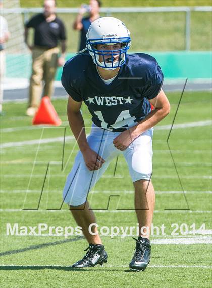 Thumbnail 3 in RIHSFCA 2014 Senior All-Star Classic photogallery.