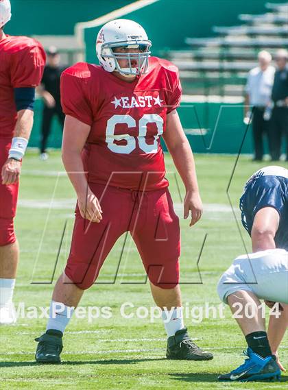 Thumbnail 1 in RIHSFCA 2014 Senior All-Star Classic photogallery.