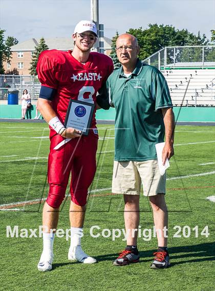 Thumbnail 1 in RIHSFCA 2014 Senior All-Star Classic photogallery.