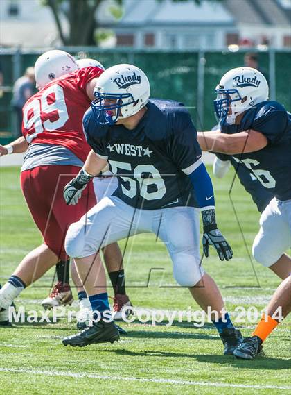 Thumbnail 1 in RIHSFCA 2014 Senior All-Star Classic photogallery.