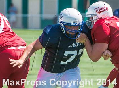 Thumbnail 1 in RIHSFCA 2014 Senior All-Star Classic photogallery.