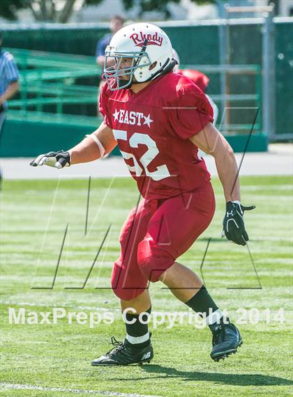Thumbnail 1 in RIHSFCA 2014 Senior All-Star Classic photogallery.