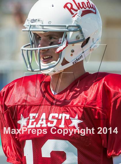 Thumbnail 1 in RIHSFCA 2014 Senior All-Star Classic photogallery.