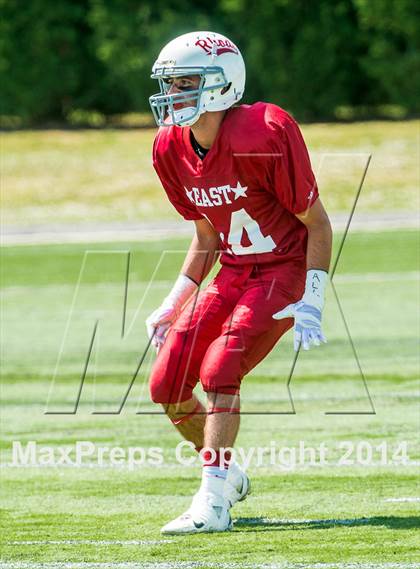 Thumbnail 1 in RIHSFCA 2014 Senior All-Star Classic photogallery.