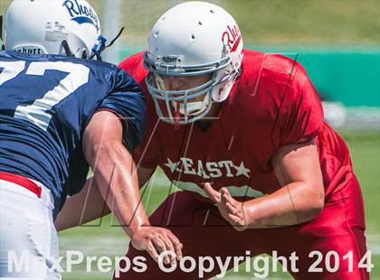 Thumbnail 1 in RIHSFCA 2014 Senior All-Star Classic photogallery.