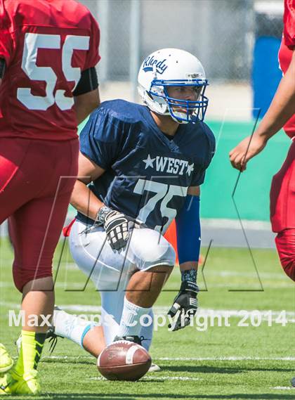Thumbnail 2 in RIHSFCA 2014 Senior All-Star Classic photogallery.
