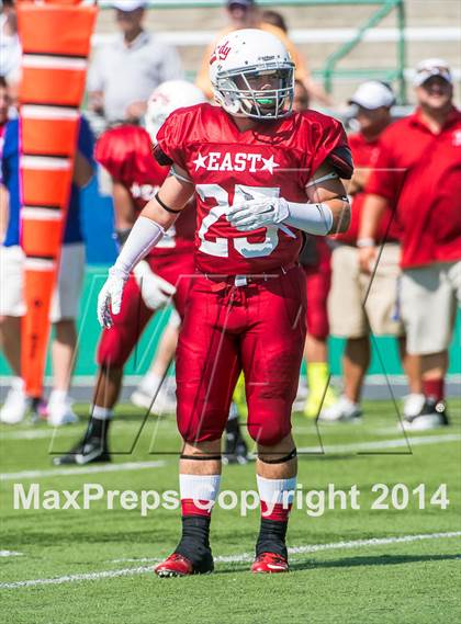 Thumbnail 1 in RIHSFCA 2014 Senior All-Star Classic photogallery.