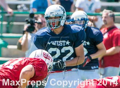 Thumbnail 1 in RIHSFCA 2014 Senior All-Star Classic photogallery.