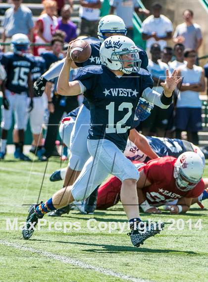 Thumbnail 1 in RIHSFCA 2014 Senior All-Star Classic photogallery.