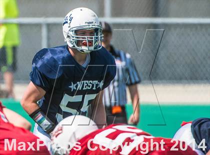 Thumbnail 1 in RIHSFCA 2014 Senior All-Star Classic photogallery.