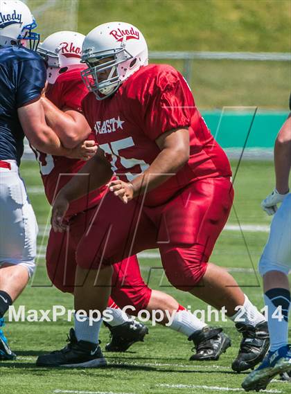 Thumbnail 2 in RIHSFCA 2014 Senior All-Star Classic photogallery.