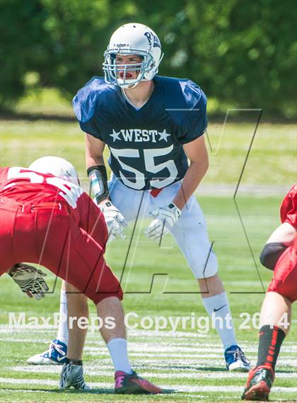 Thumbnail 1 in RIHSFCA 2014 Senior All-Star Classic photogallery.