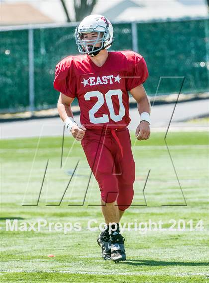 Thumbnail 1 in RIHSFCA 2014 Senior All-Star Classic photogallery.