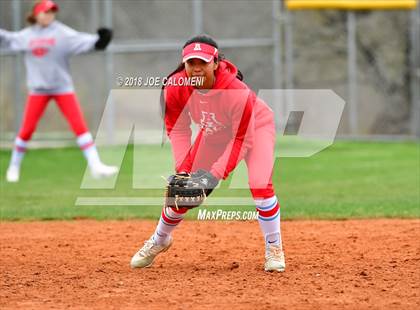 Thumbnail 2 in Eagle Pass vs Antonian Prep (NEISD Softball Tournament) photogallery.