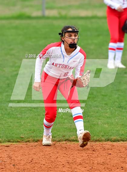 Thumbnail 1 in Eagle Pass vs Antonian Prep (NEISD Softball Tournament) photogallery.