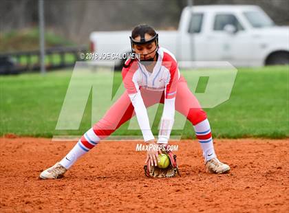 Thumbnail 1 in Eagle Pass vs Antonian Prep (NEISD Softball Tournament) photogallery.