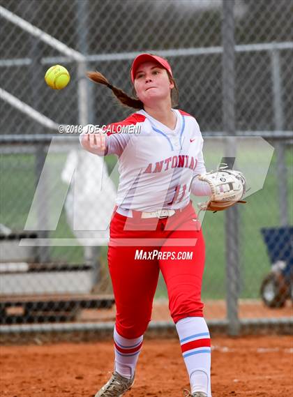Thumbnail 3 in Eagle Pass vs Antonian Prep (NEISD Softball Tournament) photogallery.
