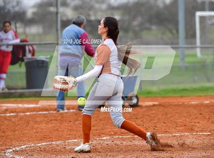 Thumbnail 2 in Eagle Pass vs Antonian Prep (NEISD Softball Tournament) photogallery.