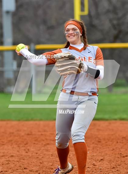 Thumbnail 1 in Eagle Pass vs Antonian Prep (NEISD Softball Tournament) photogallery.