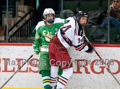 Thumbnail 1 in Duluth East vs Edina (Schwan Cup) photogallery.