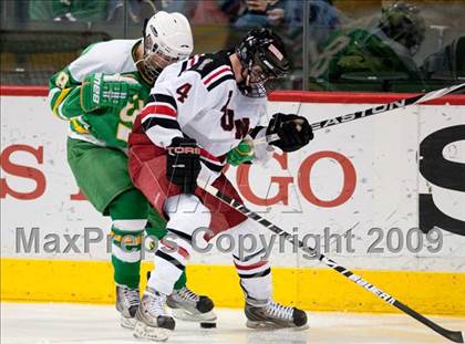 Thumbnail 1 in Duluth East vs Edina (Schwan Cup) photogallery.