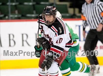 Thumbnail 1 in Duluth East vs Edina (Schwan Cup) photogallery.
