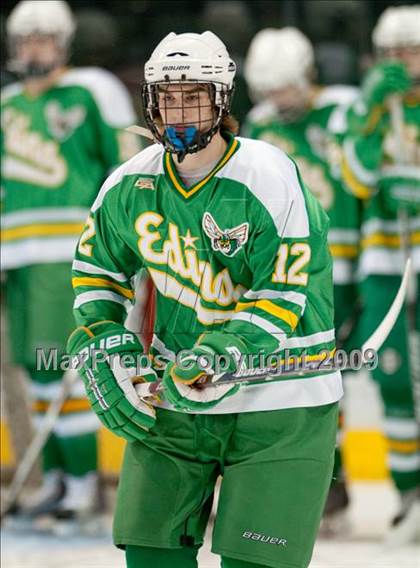 Thumbnail 3 in Duluth East vs Edina (Schwan Cup) photogallery.