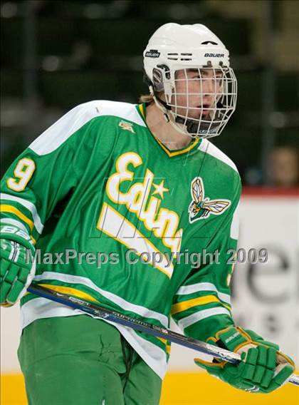 Thumbnail 2 in Duluth East vs Edina (Schwan Cup) photogallery.