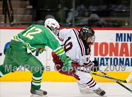 Thumbnail 1 in Duluth East vs Edina (Schwan Cup) photogallery.
