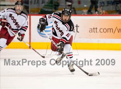 Thumbnail 1 in Duluth East vs Edina (Schwan Cup) photogallery.